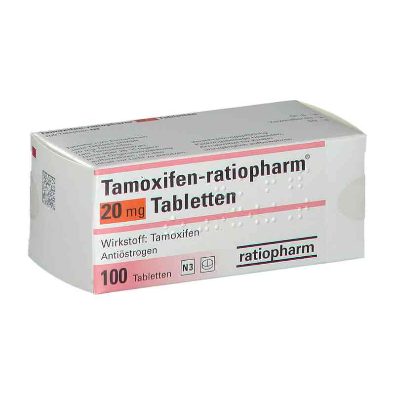 Tamoxifen-ratiopharm 20 mg Tabletten 100 stk von ratiopharm GmbH PZN 03095231