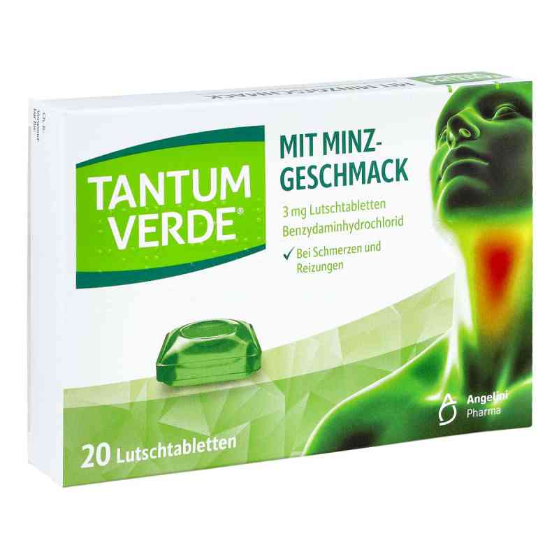 Tantum Verde 3 mg Lutschtabletten 20 stk von Angelini Pharma Deutschland GmbH PZN 05120370