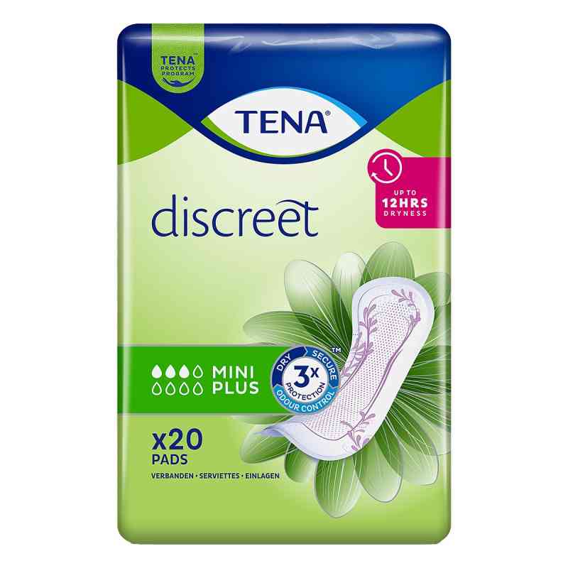 Tena Discreet Inkontinenz Einlagen Mini Plus 20 stk von Essity Germany GmbH PZN 17981427