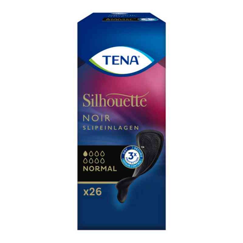 Tena Silhouette Slipeinlagen normal noir 26 stk von Essity Germany GmbH PZN 15896930