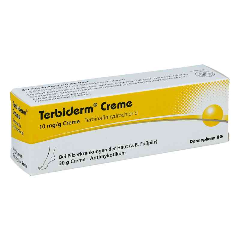 Terbiderm Creme 10mg/g 30 g von DERMAPHARM AG PZN 08877814