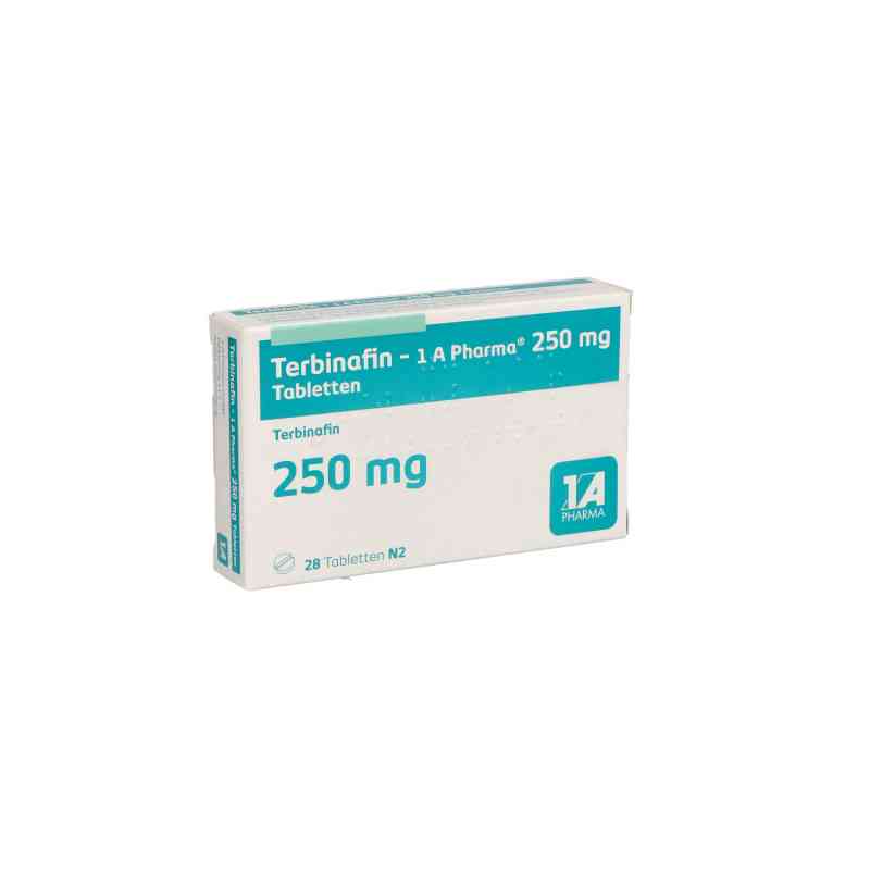 Terbinafin-1A Pharma 250mg 28 stk von 1 A Pharma GmbH PZN 01044330