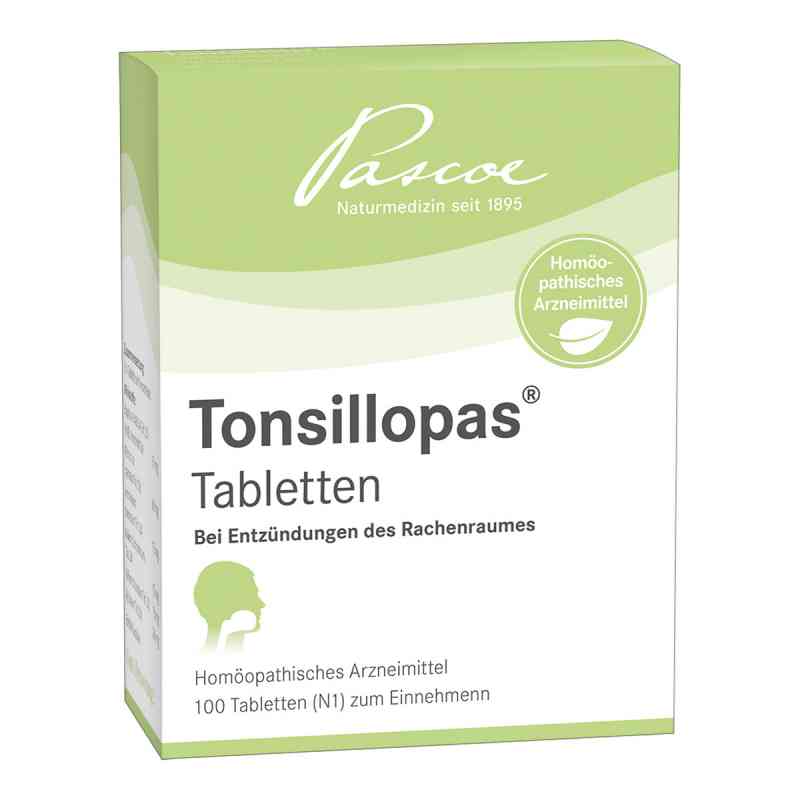 Tonsillopas Tabletten 100 stk von Pascoe pharmazeutische Präparate PZN 07191055