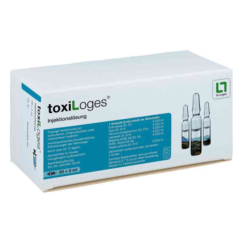 Toxi Loges Injektionslösung Ampullen 50X2 ml von Dr. Loges + Co. GmbH PZN 03023912