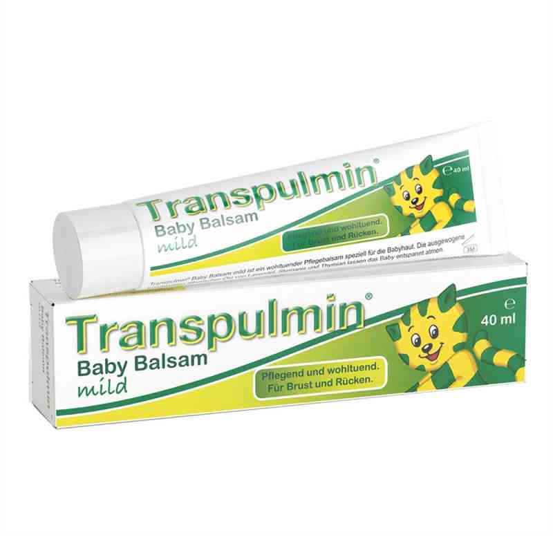 Transpulmin Baby Balsam mild: Erkältungsbalsam für Kinder ab 3 M 40 ml von Viatris Healthcare GmbH PZN 01167593