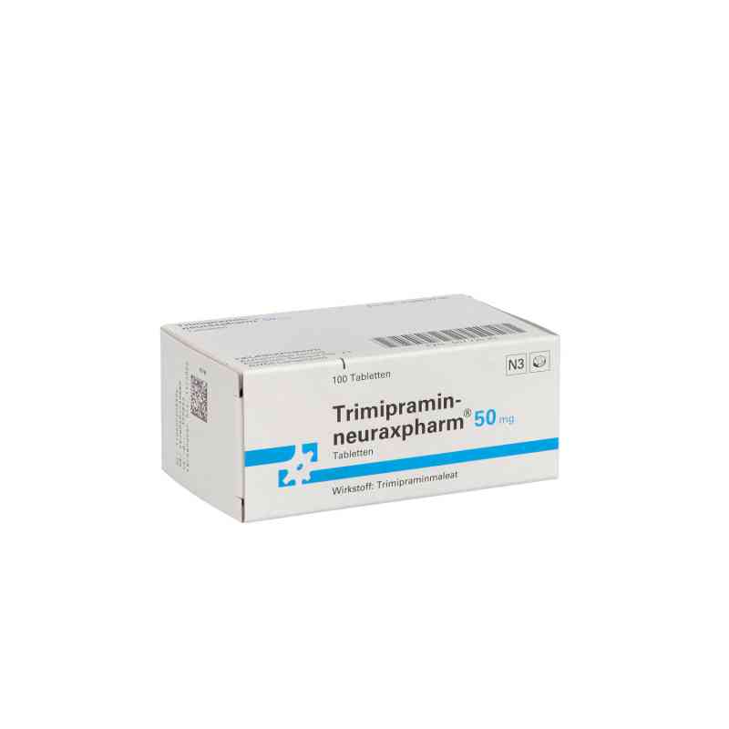 Trimipramin-neuraxpharm 50mg 100 stk von neuraxpharm Arzneimittel GmbH PZN 00772033