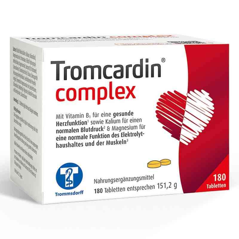 Tromcardin complex Tabletten 180 stk von Trommsdorff GmbH & Co. KG PZN 15640662