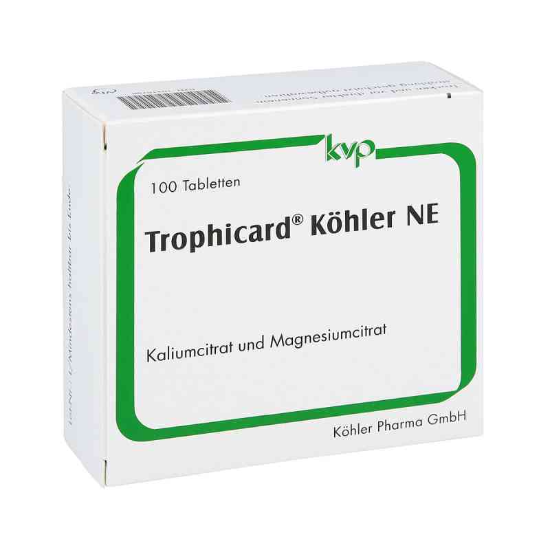 Trophicard Köhler Ne Tabletten 100 stk von Köhler Pharma GmbH PZN 10418798