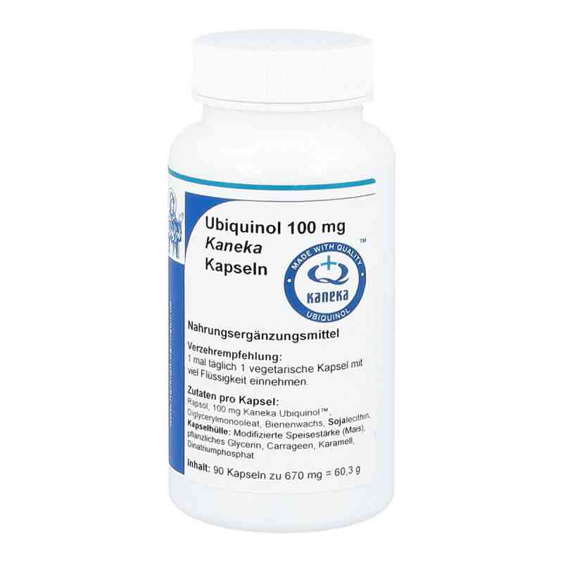Ubiquinol 100 mg Kaneka Kapseln 90 stk von Reinhildis-Apotheke PZN 14141402