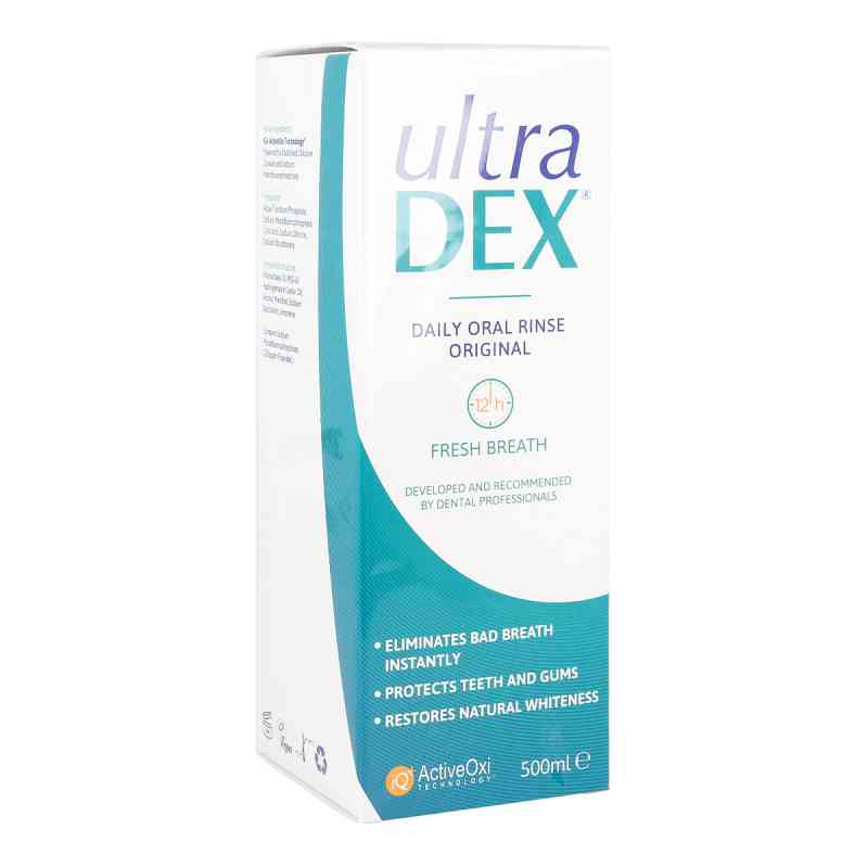 Ultradex Mundspülung antibakteriell 500 ml von Megadent Deflogrip Gerhard Reeg  PZN 00351751
