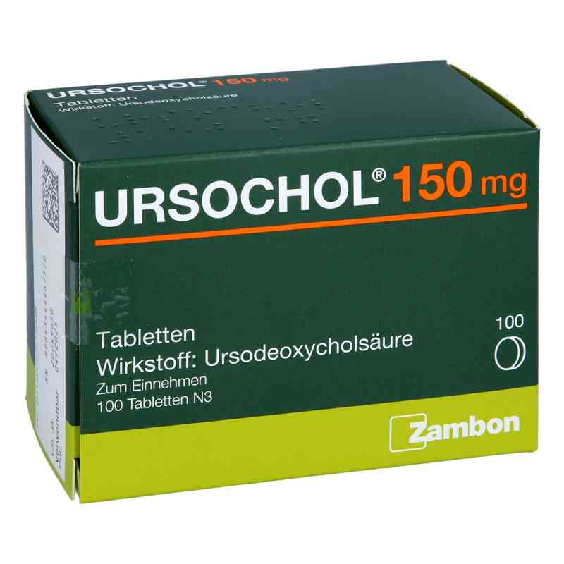 Ursochol 150 mg Tabletten 100 stk von Zambon GmbH PZN 02251203