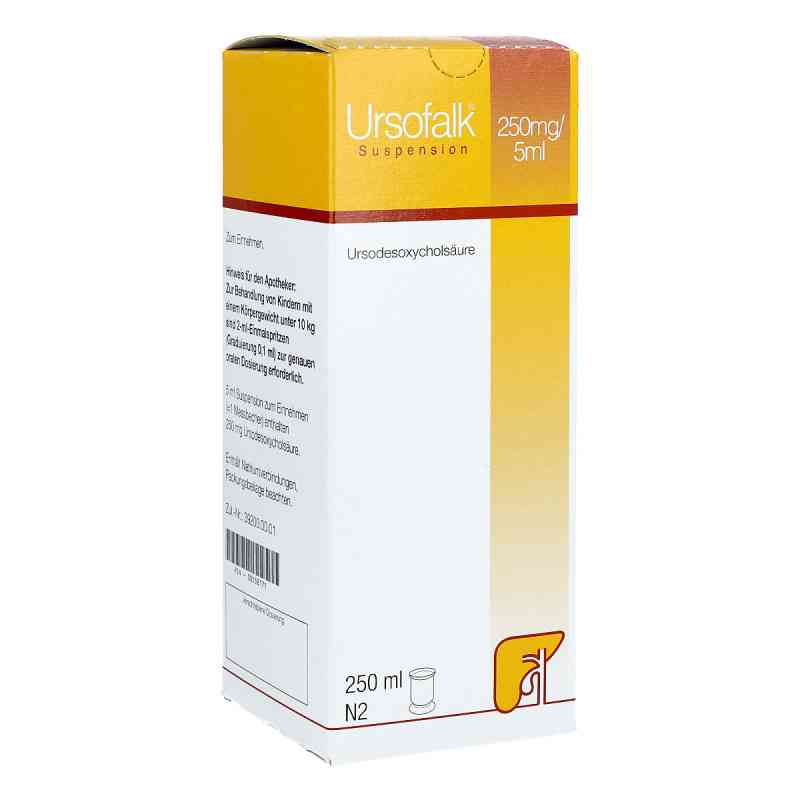 Ursofalk 250 mg/5 ml Suspension 250 ml von Dr. Falk Pharma GmbH PZN 00558771