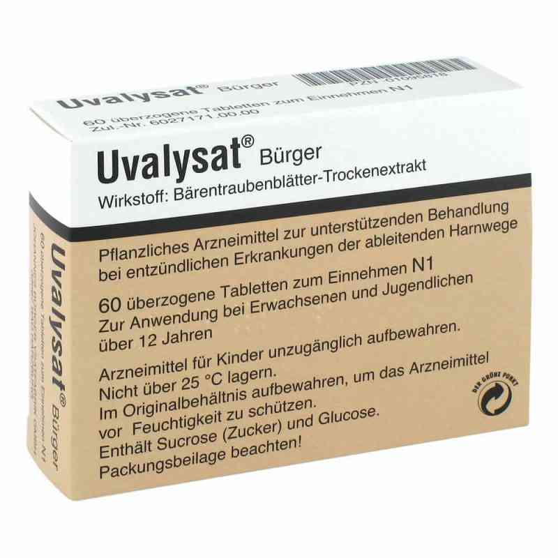 Uvalysat Bürger überzogene Tabletten 60 stk von Johannes Bürger Ysatfabrik GmbH PZN 01095818