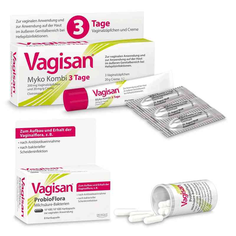 Vagisan Set bei Scheidenpilz 1 Pck von Dr. August Wolff GmbH & Co.KG Arzneimittel PZN 08101611