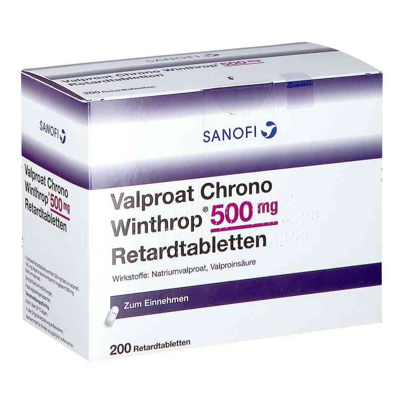 Valproat chrono Winthrop 500 mg Retardtabletten 200 stk von Sanofi-Aventis Deutschland GmbH PZN 00999162