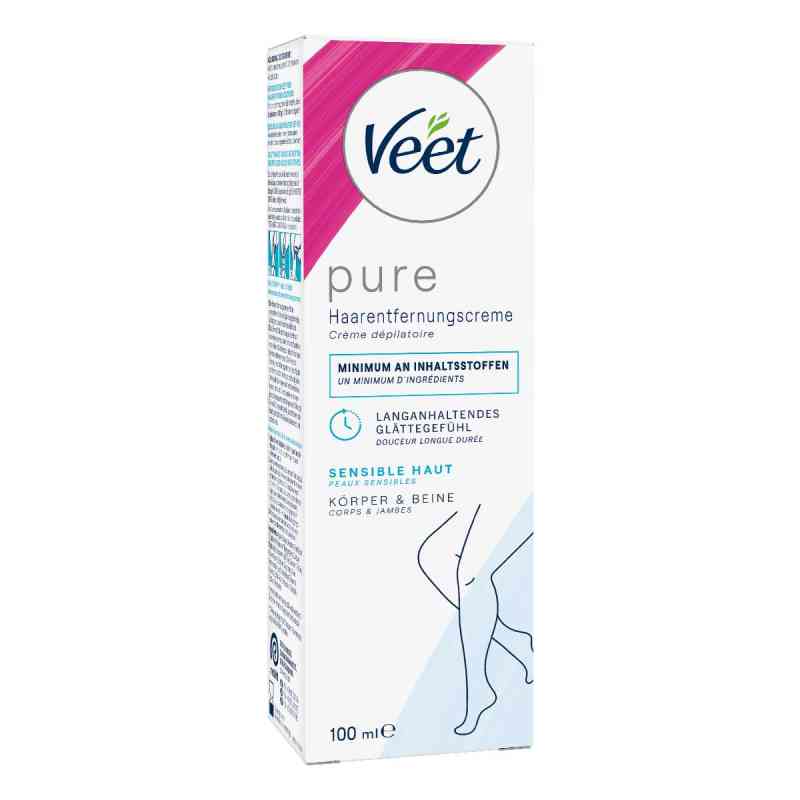 Veet Haarentfernungscreme Sensitive 100 ml von Reckitt Benckiser Deutschland GmbH PZN 07768307