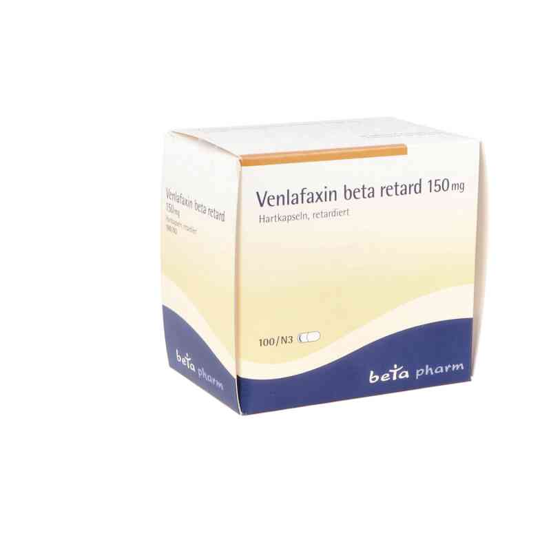 Venlafaxin beta retard 150mg 100 stk von betapharm Arzneimittel GmbH PZN 00021083