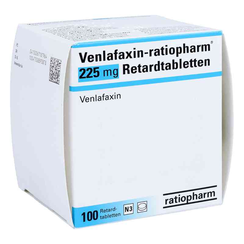 Venlafaxin-ratiopharm 225mg 100 stk von ratiopharm GmbH PZN 06718796