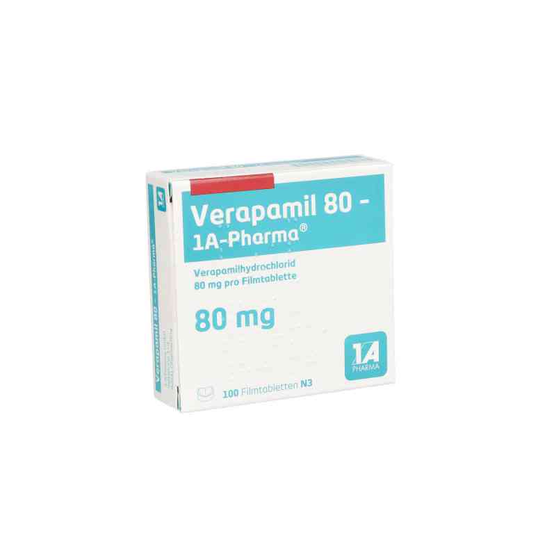 Verapamil 80-1A Pharma 100 stk von 1 A Pharma GmbH PZN 00070130