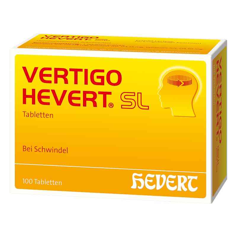 Vertigo Hevert Sl Tabletten 100 stk von Hevert-Arzneimittel GmbH & Co. KG PZN 06766275