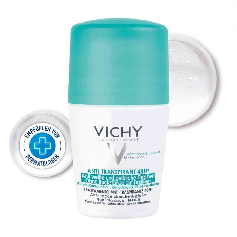 Vichy Deo Roll-on Anti Flecken 48h 50 ml von L'Oreal Deutschland GmbH PZN 11657565