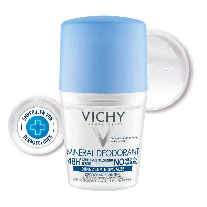 Vichy Deo Roll-on Mineral 48h ohne Aluminium 50 ml von L'Oreal Deutschland GmbH PZN 12582088