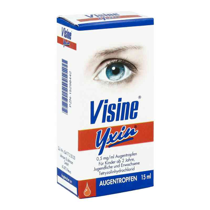 Visine Yxin 0,5 mg/ml Augentropfen 15 ml von Johnson&Johnson GmbH-CHC PZN 15298442
