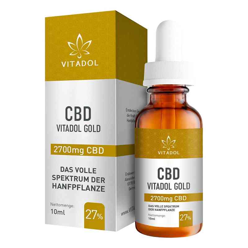 Vitadol Gold 27% Cbd 10 ml von Endower GmbH PZN 17253194