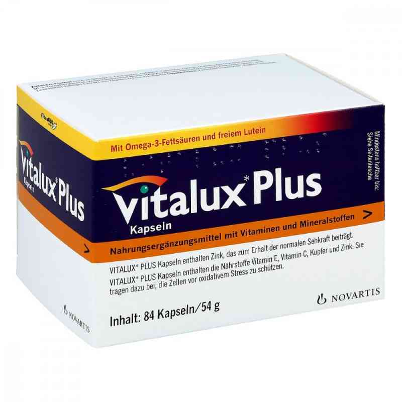 Vitalux Plus Lutein und Omega 3 Kapseln 84 stk von Alcon Pharma GmbH PZN 05135957