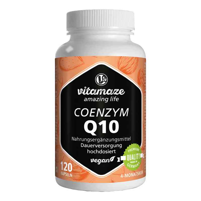 Vitamaze COENZYM Q10 200 mg vegan 120 stk von Vitamaze GmbH PZN 13947445