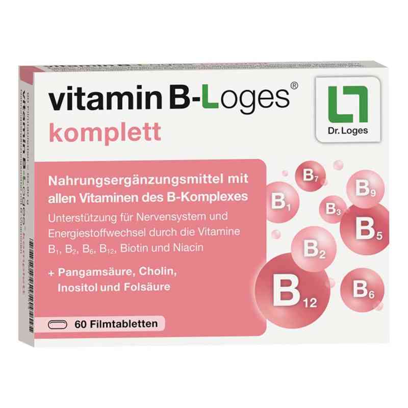 vitamin B-Loges komplett - Vitamin B Komplex mit Vitaminoiden 60 stk von Dr. Loges + Co. GmbH PZN 11101514