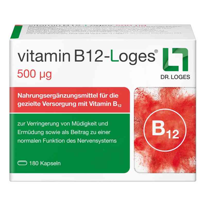 Vitamin B12-Loges 500 µg Kapseln 180 stk von Dr. Loges + Co. GmbH PZN 19101092