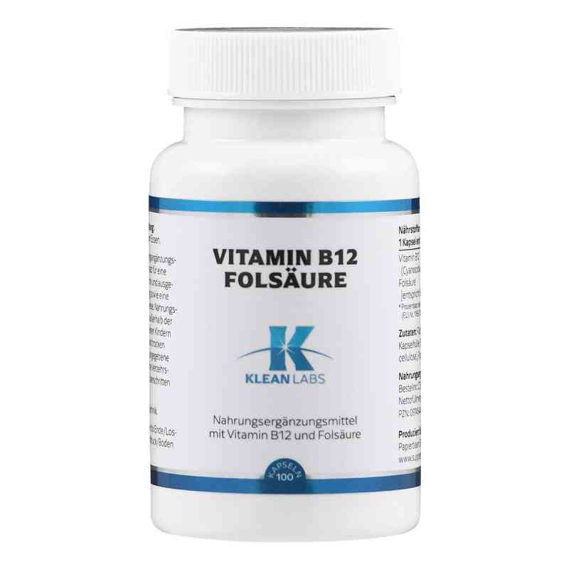 Vitamin B12+Folsäure Kapseln 100 stk von Supplementa GmbH PZN 09745440