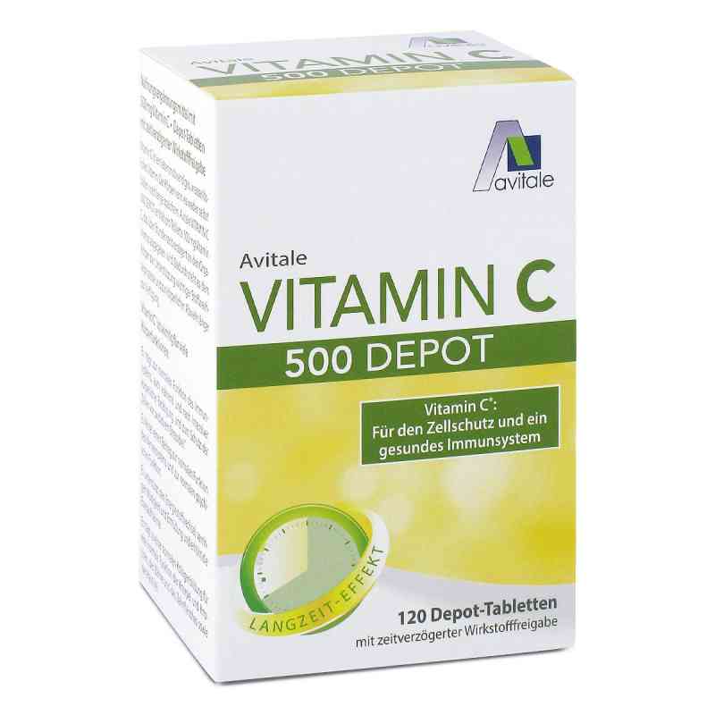 Vitamin C 500 mg Depot Tabletten 120 stk von Avitale GmbH PZN 16743631