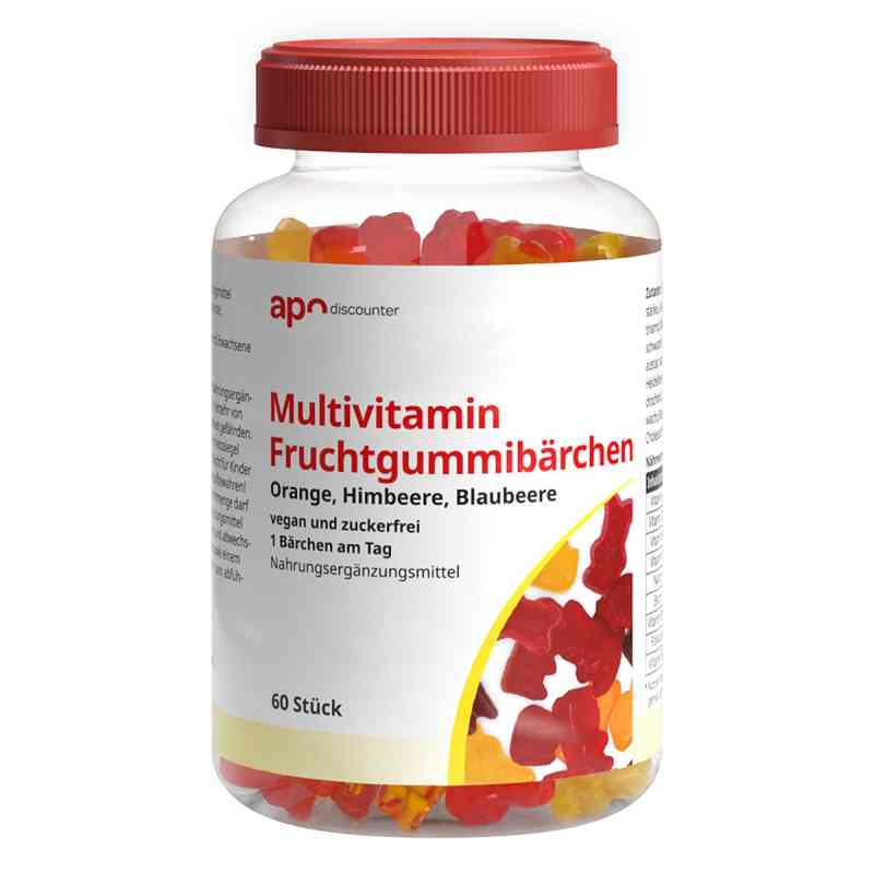 Vitamin Gummibärchen von apodiscounter 60 stk von apo.com Group GmbH PZN 16908486