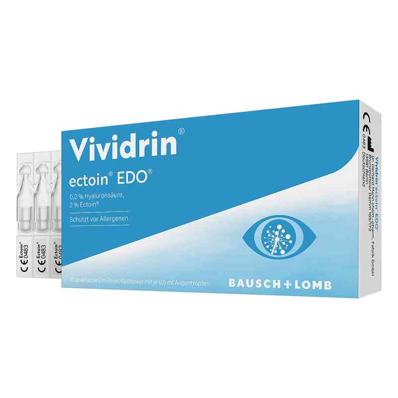 Vividrin ectoin EDO Augentropfen - allergisch gereizte Augen 10X0.5 ml von Dr. Gerhard Mann Chem.-pharm.Fabrik GmbH PZN 11331415