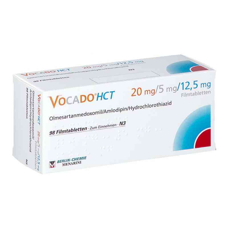 Vocado Hct 20 mg/5 mg/12,5 mg Filmtabletten 98 stk von BERLIN-CHEMIE AG PZN 07381821