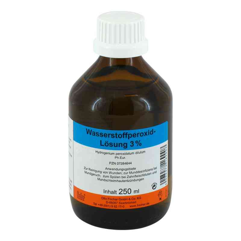 Wasserstoffperoxid Lösung 3% Ph.eur. 250 ml von OTTO FISCHAR GmbH & Co. KG PZN 07284644
