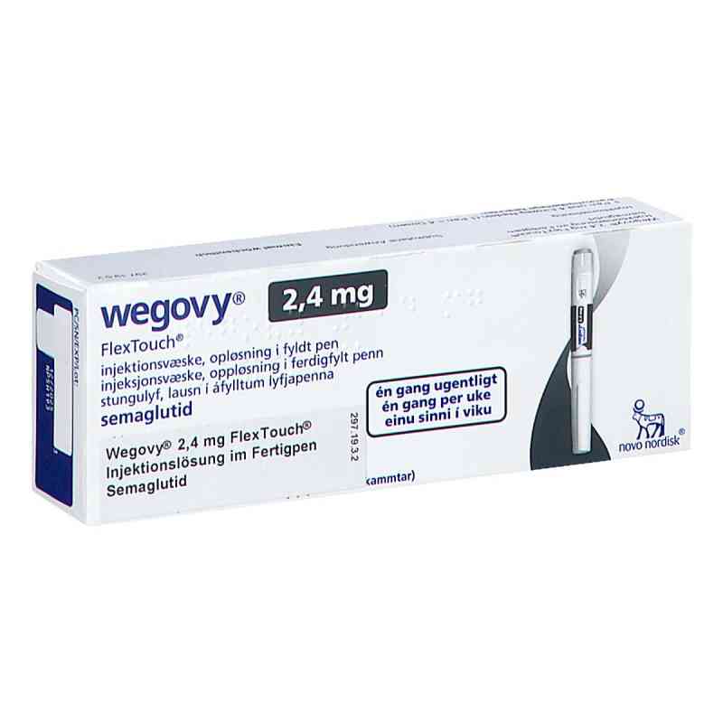 Wegovy 2,4 Mg Flextouch Injektionslösung fertigpen 1X3 ml von PB Pharma GmbH PZN 19096014