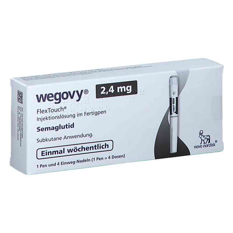 Wegovy 2,4 Mg Flextouch Injektionslösung Fertigpen 1X3 ml von 1 0 1 Carefarm GmbH PZN 19196709