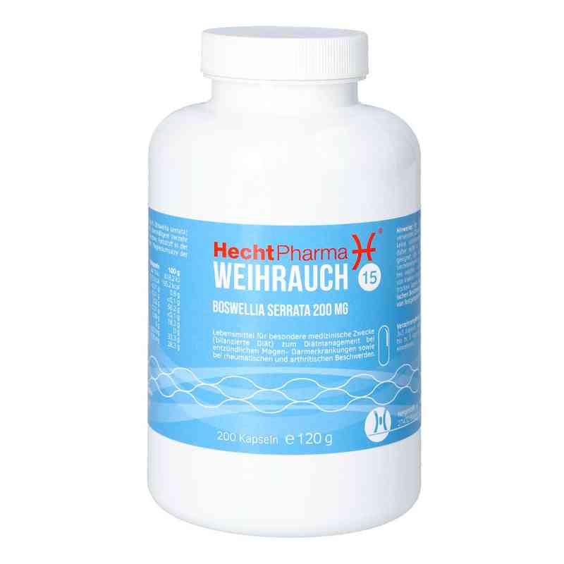 Weihrauch Hecht H15 200 mg Kapseln 200 stk von Leitner Lifecare GmbH PZN 01217894