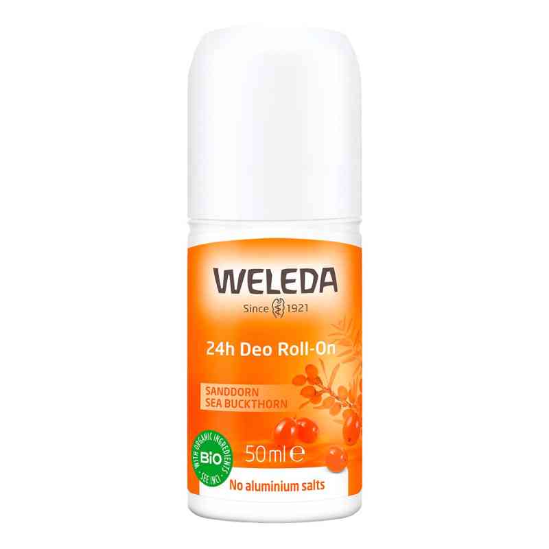 Weleda 24h Deo Roll-On Sanddorn 50 ml von WELEDA AG PZN 14354807