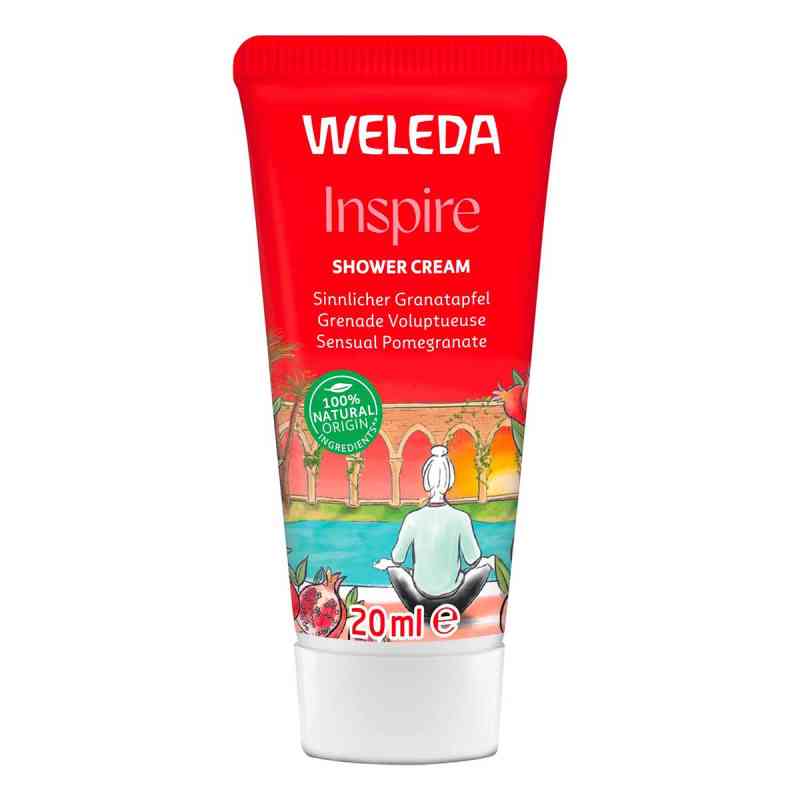 Weleda Inspire Shower Cream Granatapfel Sinnlich 20 ml von WELEDA AG PZN 19448016
