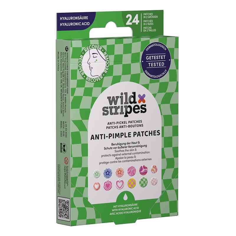 Wild Stripes Anti-Pickel Patches Groovy Recover 24 stk von New Flag GmbH PZN 19723439