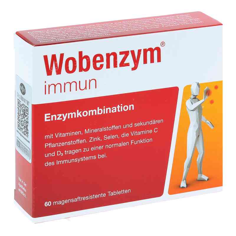 Wobenzym immun magensaftresistente Tabletten 60 stk von MUCOS Pharma GmbH & Co. KG PZN 15421635