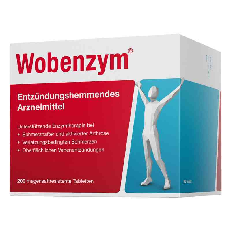 Wobenzym magensaftresistente Tabletten 200 stk von MUCOS Pharma GmbH & Co. KG PZN 13751848