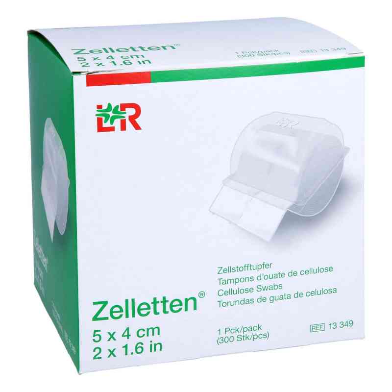 Zelletten Tupfer 4x5 Cm Unsteril Rolle 300 stk von B2B Medical GmbH PZN 17309061