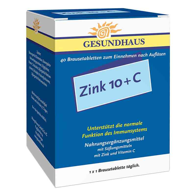 Zink 10 + C Brausetabletten 40 stk von Wörwag Pharma GmbH & Co. KG PZN 01247151
