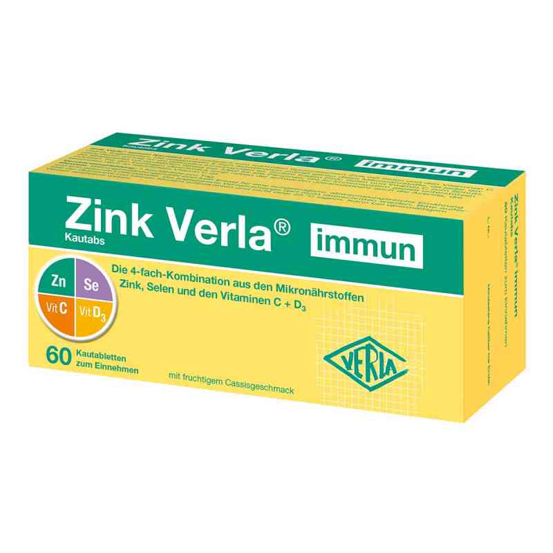 Zink Verla Immun Kautabs 60 stk von Verla-Pharm Arzneimittel GmbH & Co. KG PZN 17532155