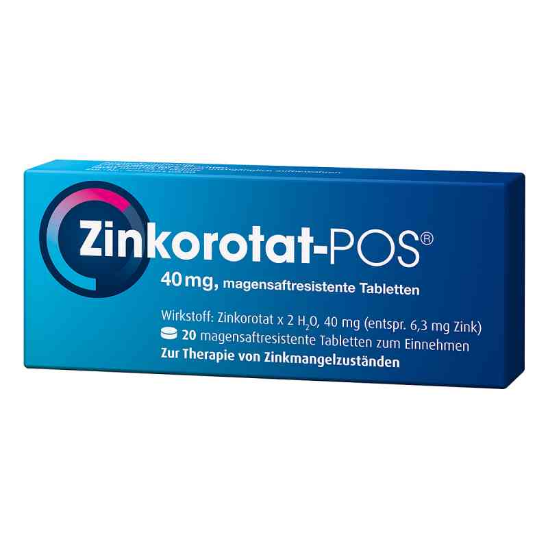 Zinkorotat-POS 20 stk von URSAPHARM Arzneimittel GmbH PZN 06340889